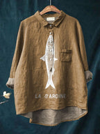 Lily | Camiseta Gráfica Sardina