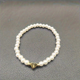 Pulsera Elegante de Corazón con Inicial