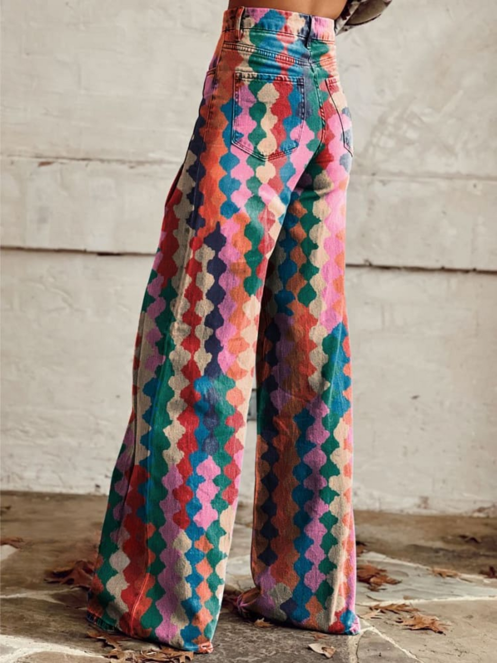 Amélie - Pantalones bohemios elegantes