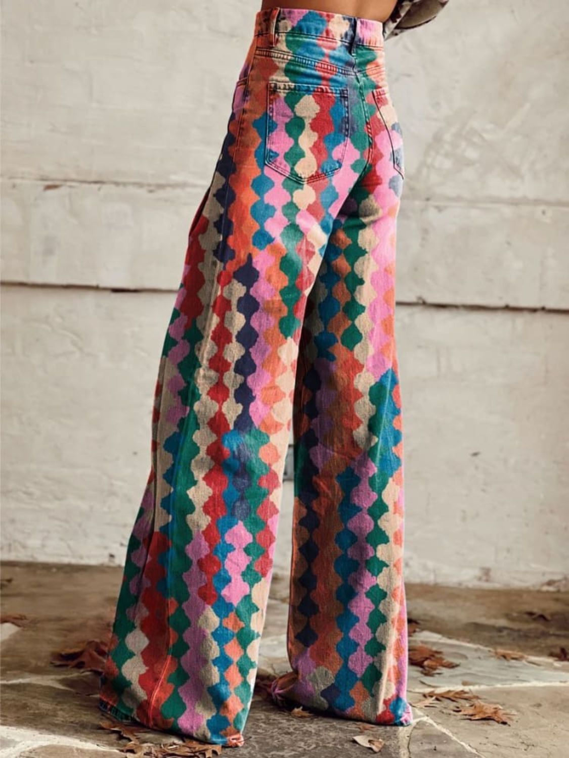 Amélie - Pantalones bohemios elegantes