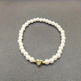 Pulsera Elegante de Corazón con Inicial