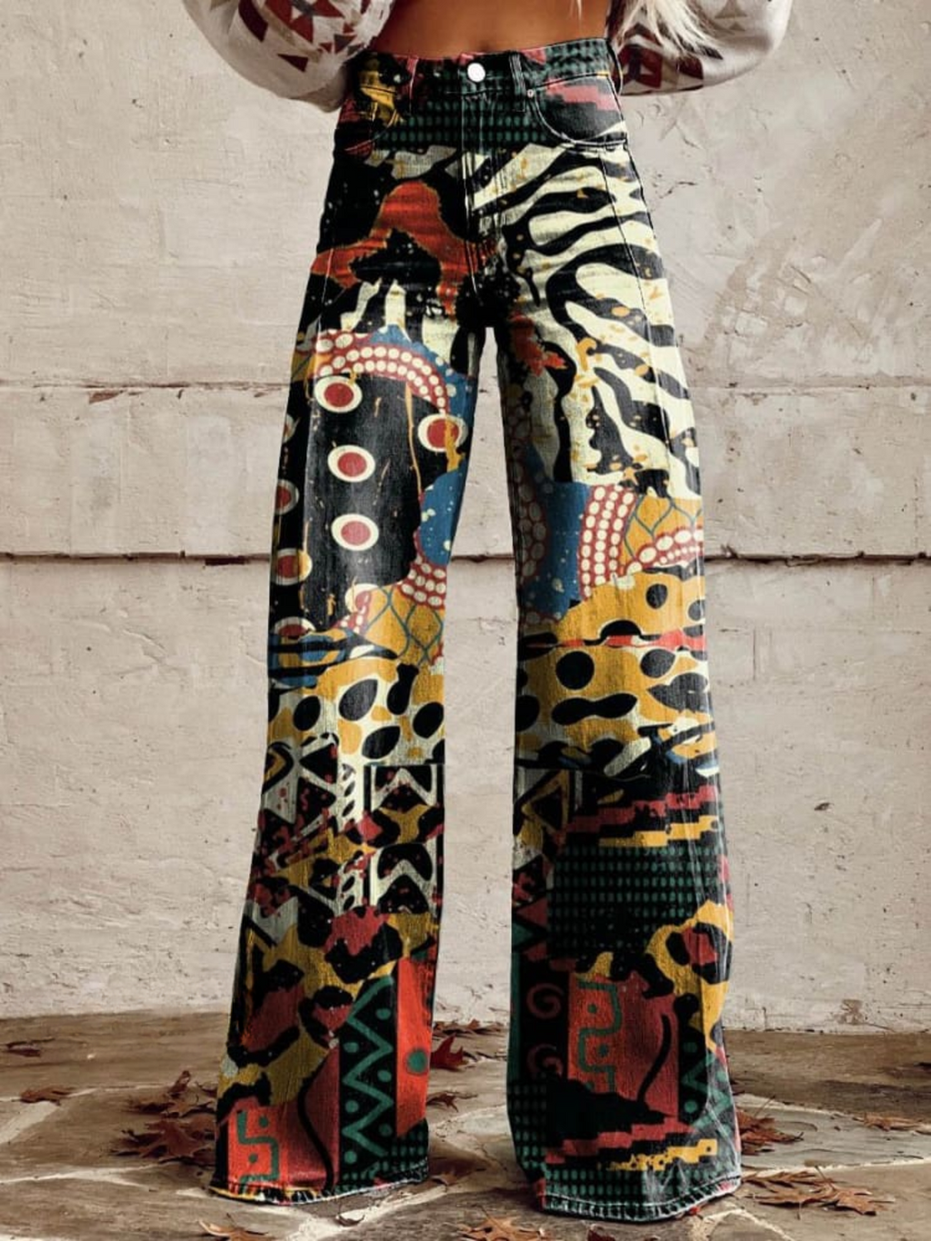 Élodie - Pantalón Ancho Elegante