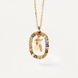 Collar Elegante con Piedras Multicolor