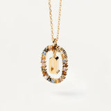 Collar Elegante con Piedras Multicolor