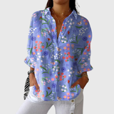 Blusa ligera y colorida con estampado
