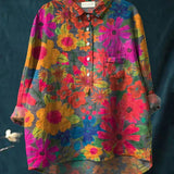 GIANNA™ - Camiseta Artística con Plantas