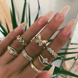 Conjunto de Anillos Elegantes