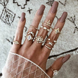 Conjunto de Anillos Elegantes
