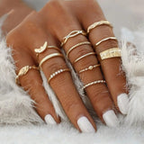 Conjunto de Anillos Elegantes