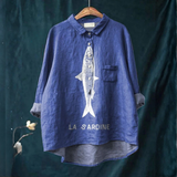 Lily | Camiseta Gráfica Sardina