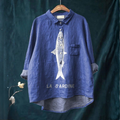 Lily | Camiseta Gráfica Sardina