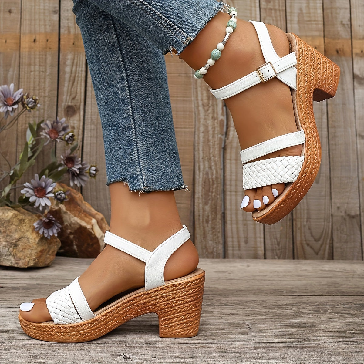 Haven - Sandalias trenzadas