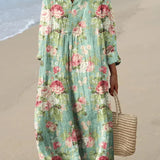 Anne - Vestido de Verano Impreso