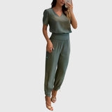 Jennifer™ | Conjunto de Blusa y Pantalones Elegante