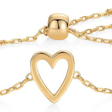 Pulsera Corazón Radiante | Oro