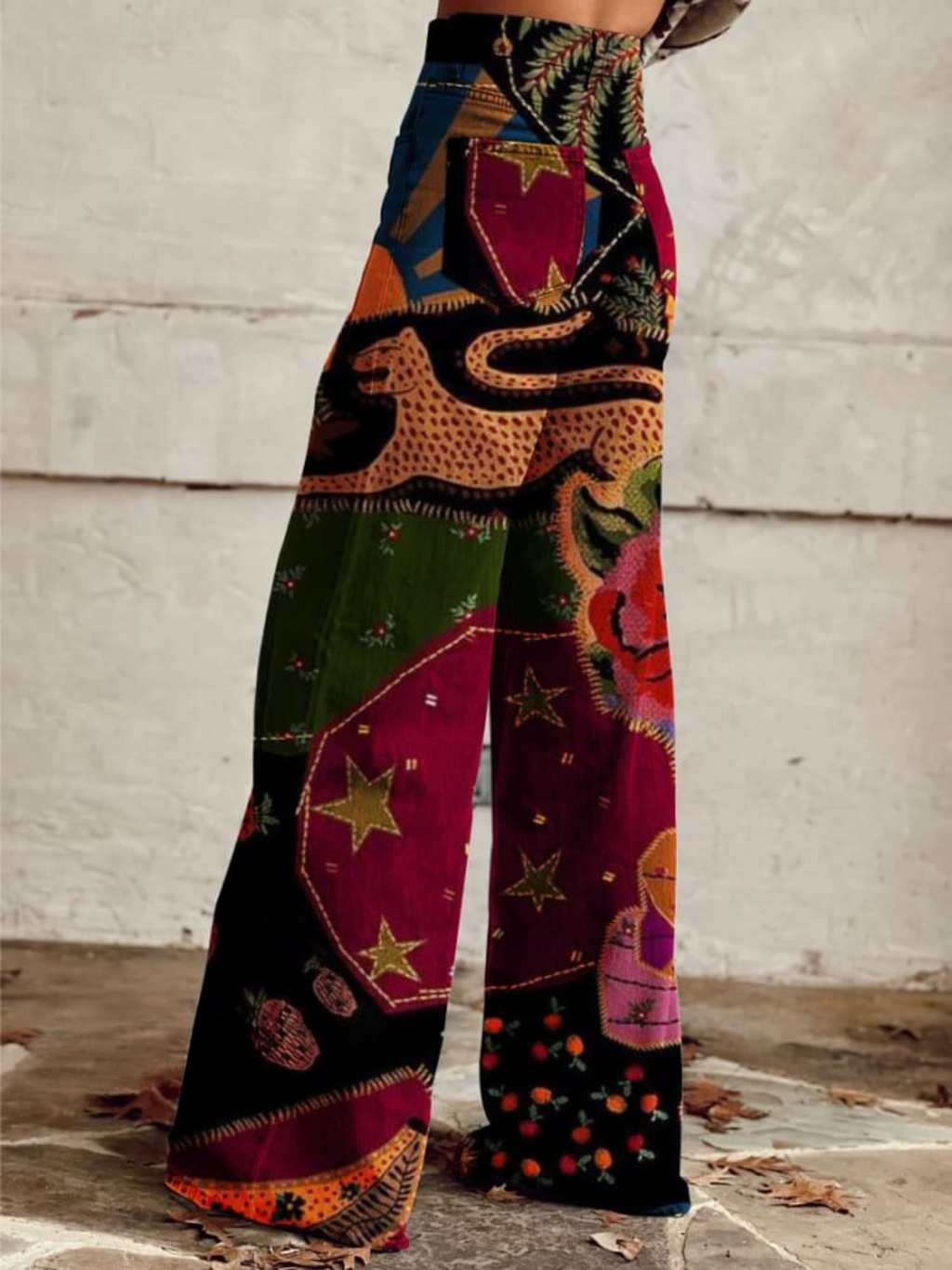 Léna - Pantalones bohemios chic
