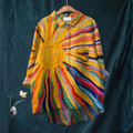 Elara™ | Camisa de Lino Atemporal con Motivo