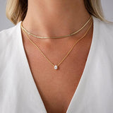 Collar Doble Esplendor | Oro