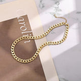 Collar Cubano Chunky | Oro