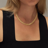 Collar Cubano Chunky | Oro
