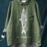 Lily | Camiseta Gráfica Sardina