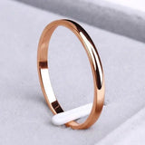 Anillo simple de oro y plata