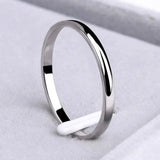 Anillo simple de oro y plata