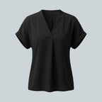 Sofía - Blusa Elegante de Manga Corta