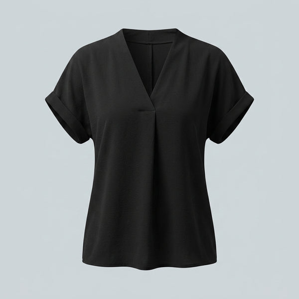 Sofía - Blusa Elegante de Manga Corta