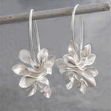 Pendientes de Plata Vintage Irregular Blossom