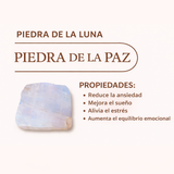 Anillo mágico con piedra lunar