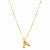 Collar con Inicial de Oro