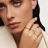 Anillo Cielo Estrellado | Oro