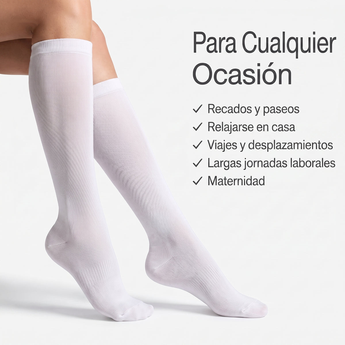 VitaLeg - Calcetines de compresión y confort diario