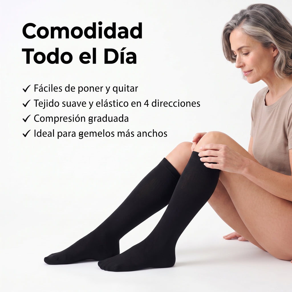 VitaLeg - Calcetines de compresión y confort diario