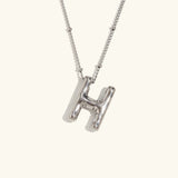 Collar de Oro con Inicial Balloon