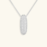 Collar de Diamantes con Inicial en Burbuja