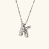 Collar de Oro con Inicial Balloon