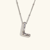 Collar de Oro con Inicial Balloon