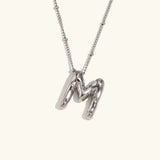Collar de Oro con Inicial Balloon