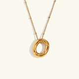 Collar de Oro con Inicial Balloon
