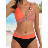 Zoë - Vestido de top halter impreso