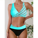 Zoë - Vestido de top halter impreso