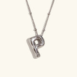 Collar de Oro con Inicial Balloon