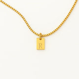 Collar de Promesa con Inicial