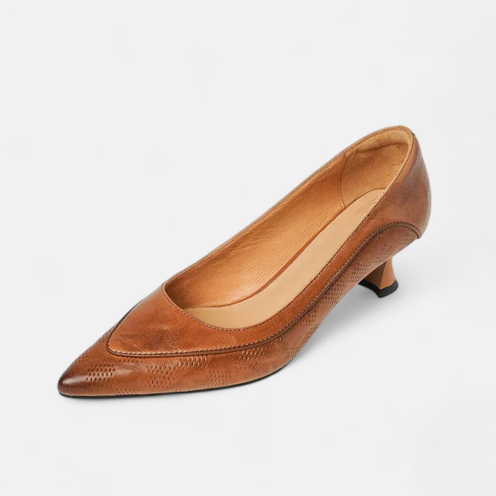 Amara Tacones de Cuero
