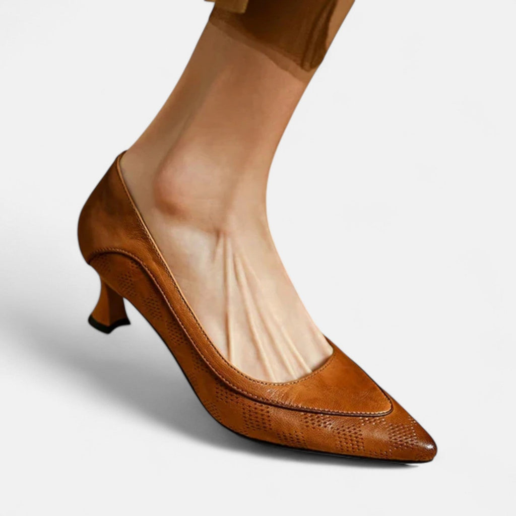 Amara Tacones de Cuero
