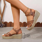 Daphnie - Sandalias de cuña