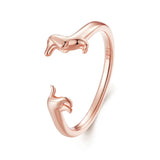 Anillo Perro Salchicha (Ajustable)