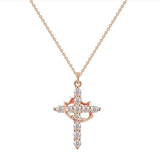 Collar giratorio con cruz